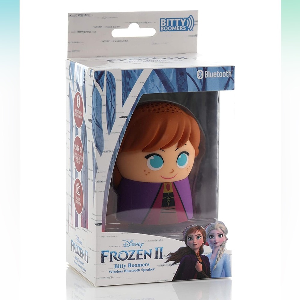 NEW Disney Frozen II “Anna” Bitty Boomers Mini Bluetooth Speaker